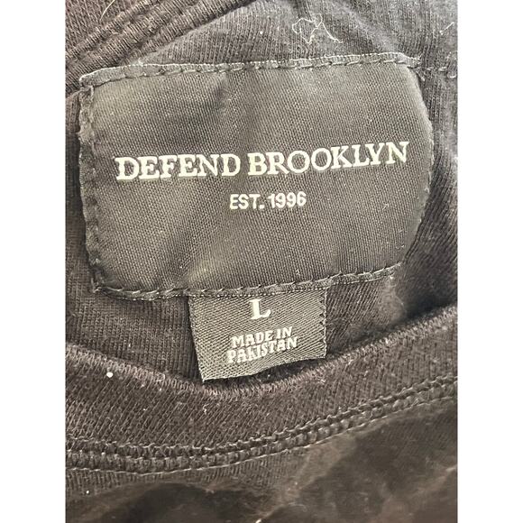 Vintage Defend Brooklyn Spike Lee 40 Acres A Mule LEGEND Long Sleeve Shirt Large - Picture 6 of 9